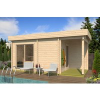 26% Rabatt ! Fjordholz Saunahaus Modell Cube Klassik 70 D