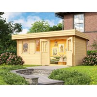 26% Rabatt ! Fjordholz Gartenhütte Modell Miriam 44 B Classic 5x3m
