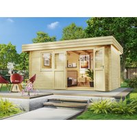 26% Rabatt ! Fjordholz Gartenhütte Modell Miriam 44 A Classic 4x3m
