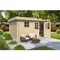 26% Rabatt ! Fjordholz Gartenhütte Modell Linz 28 E 4x4m