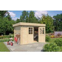 26% Rabatt ! Fjordholz Gartenhütte Modell Linz 28 B 3x2m