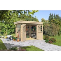 26% Rabatt ! Fjordholz Gartenhütte Modell Linz 28 A 3x2m