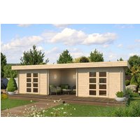 26% Rabatt ! Fjordholz Gartenhütte Modell Johann 44 6x3m