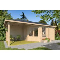 26% Rabatt ! Fjordholz Gartenhütte Modell Lisa 44 E Klassik 6x4m