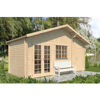 26% Rabatt ! Fjordholz Gartenhütte Modell Rolf 44 C 6x3m
