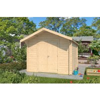 26% Rabatt ! Fjordholz Gartenhütte Modell Lexi 44 H Premium 4x3m