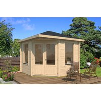 26% Rabatt ! Fjordholz Gartenhütte Modell Lisa 44 A Klassik 3x3m