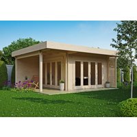 26% Rabatt ! Fjordholz Gartenlounge Modell Sandra 44 B 6x4m