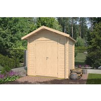 26% Rabatt ! Fjordholz Gartenhütte Modell Lexi 44 C Premium 6x4m