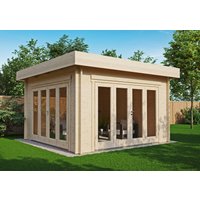 26% Rabatt ! Fjordholz Gartenlounge Modell Sandra 44 A 4x4m
