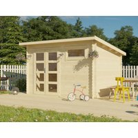 26% Rabatt ! Fjordholz Gartenhütte Modell Carina 28 3x2m