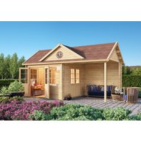 26% Rabatt ! Fjordholz Gartenhütte Modell Teehaus Kirkless 44 6x4m
