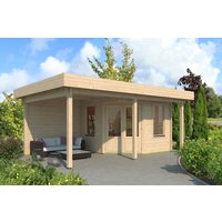 26% Rabatt ! Fjordholz Gartenhütte Modell Nora 44 G Klassik 4x3m