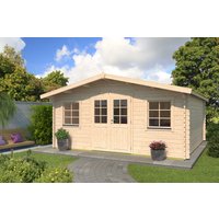 26% Rabatt ! Fjordholz Gartenhütte Modell Pepe 44 6x4m