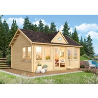26% Rabatt ! Fjordholz Gartenhütte Modell Teehaus Leeds 70 6x4m 26% Rabatt ! Fjordholz Gartenhütte Modell Teehaus Leeds 70 6x4m
