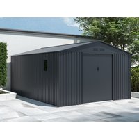 27% Rabatt ! Metall Gerätehaus Modell München 14,39 m² 4x3m