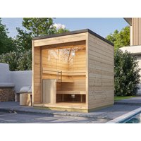 22% Rabatt ! Fjordholz Saunahaus Modell Luua Premium