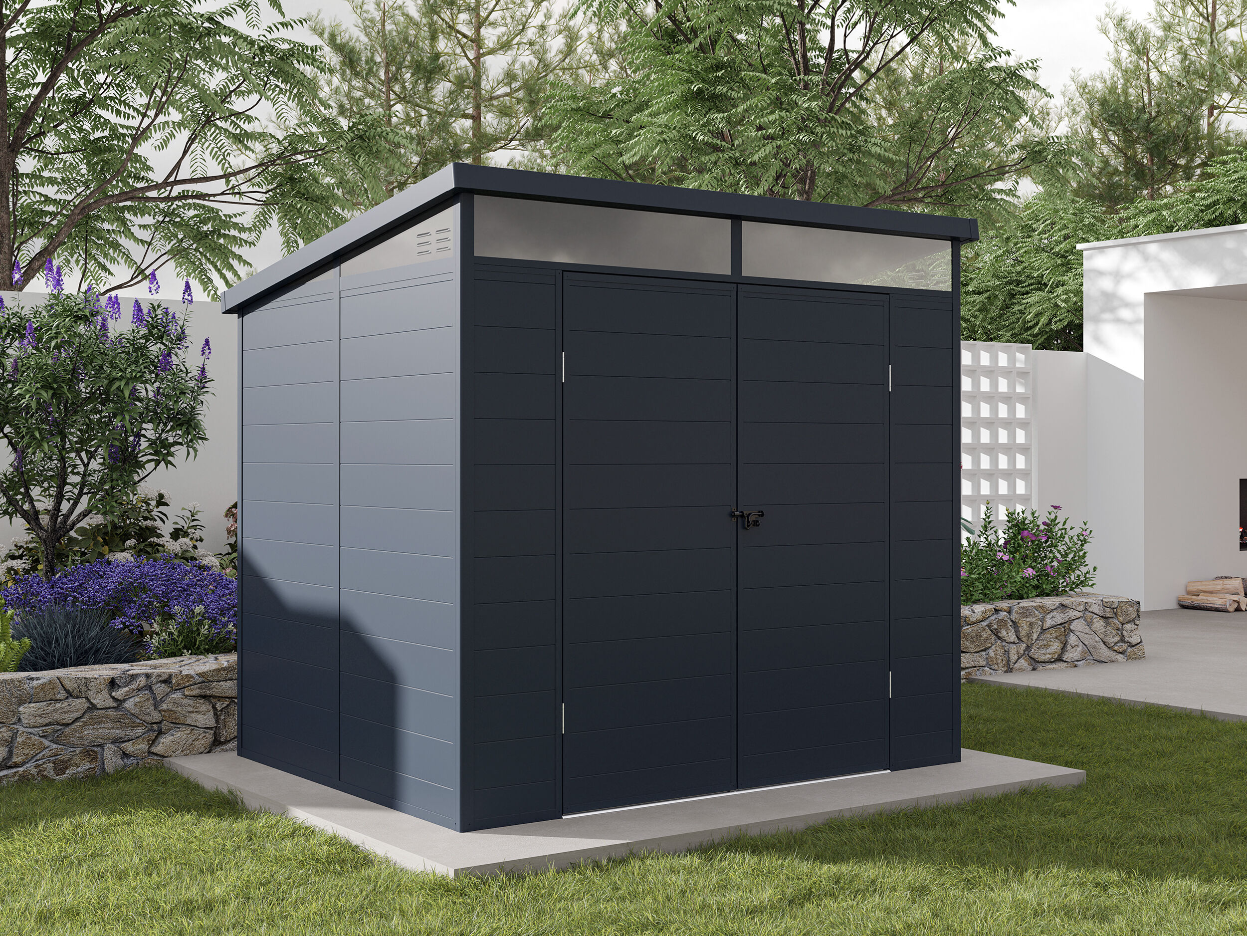 26% Rabatt ! StarLine Kunststoff Gerätehaus/Geräteschuppen Mode 2x2m