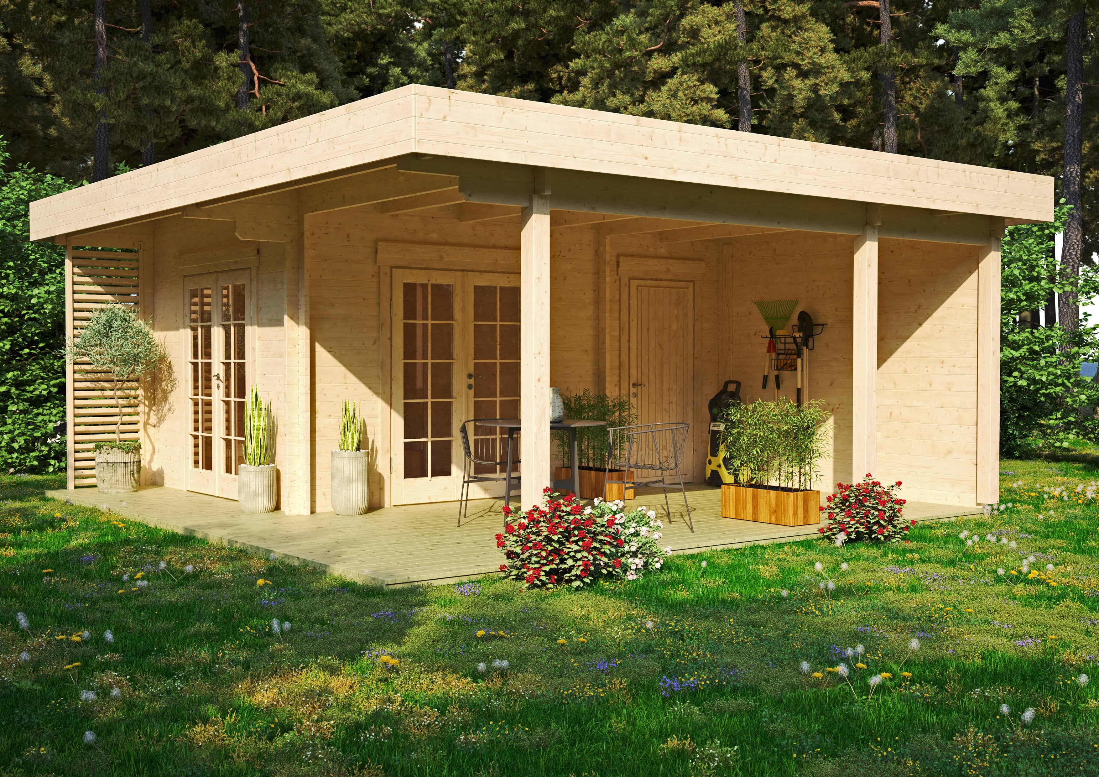 26% Rabatt ! Gartenlounge Modell Petra 44 B mit Abstellraum