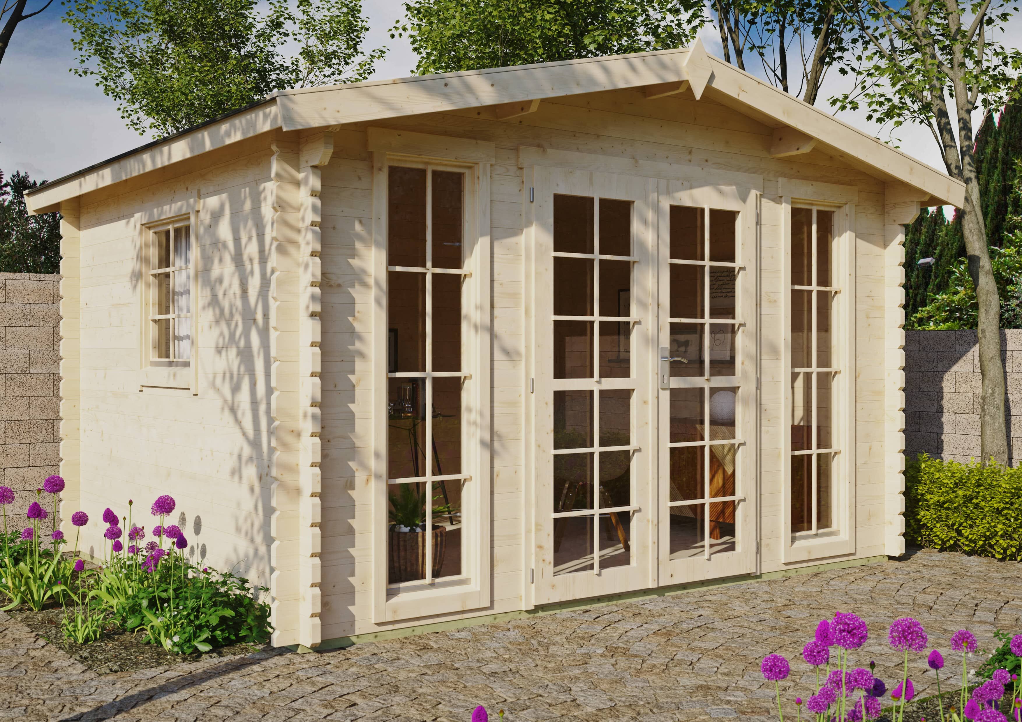 26% Rabatt ! Gartenhaus Modell Enrico 40 B