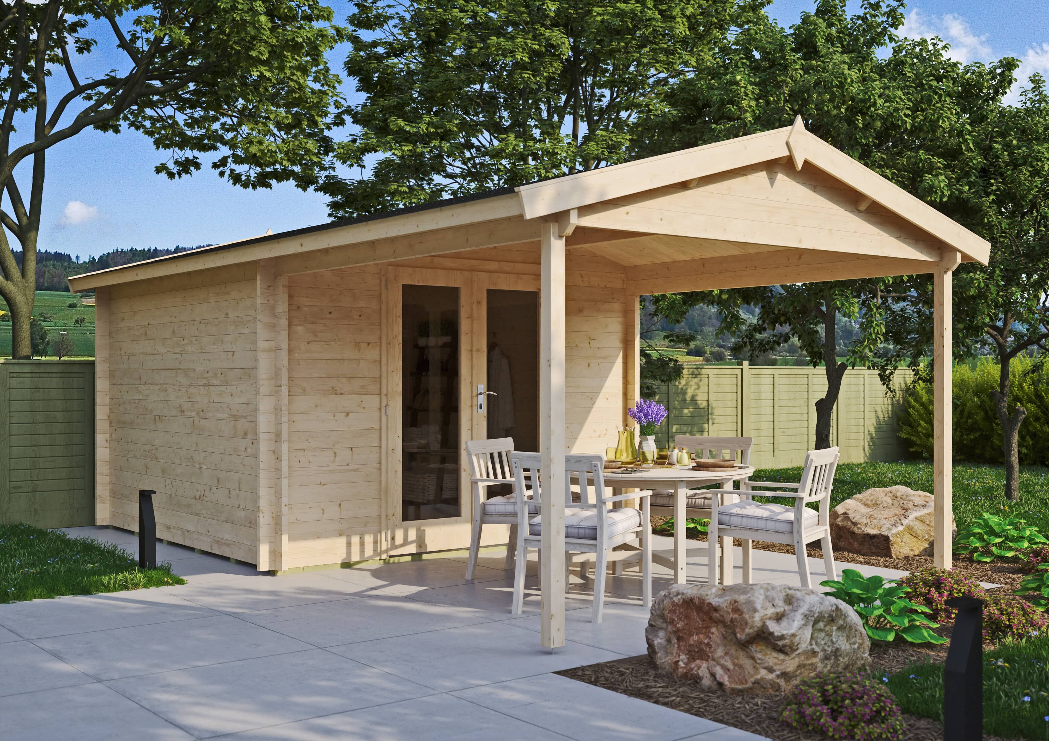 26% Rabatt ! Gartenhaus Modell Luise 40 C