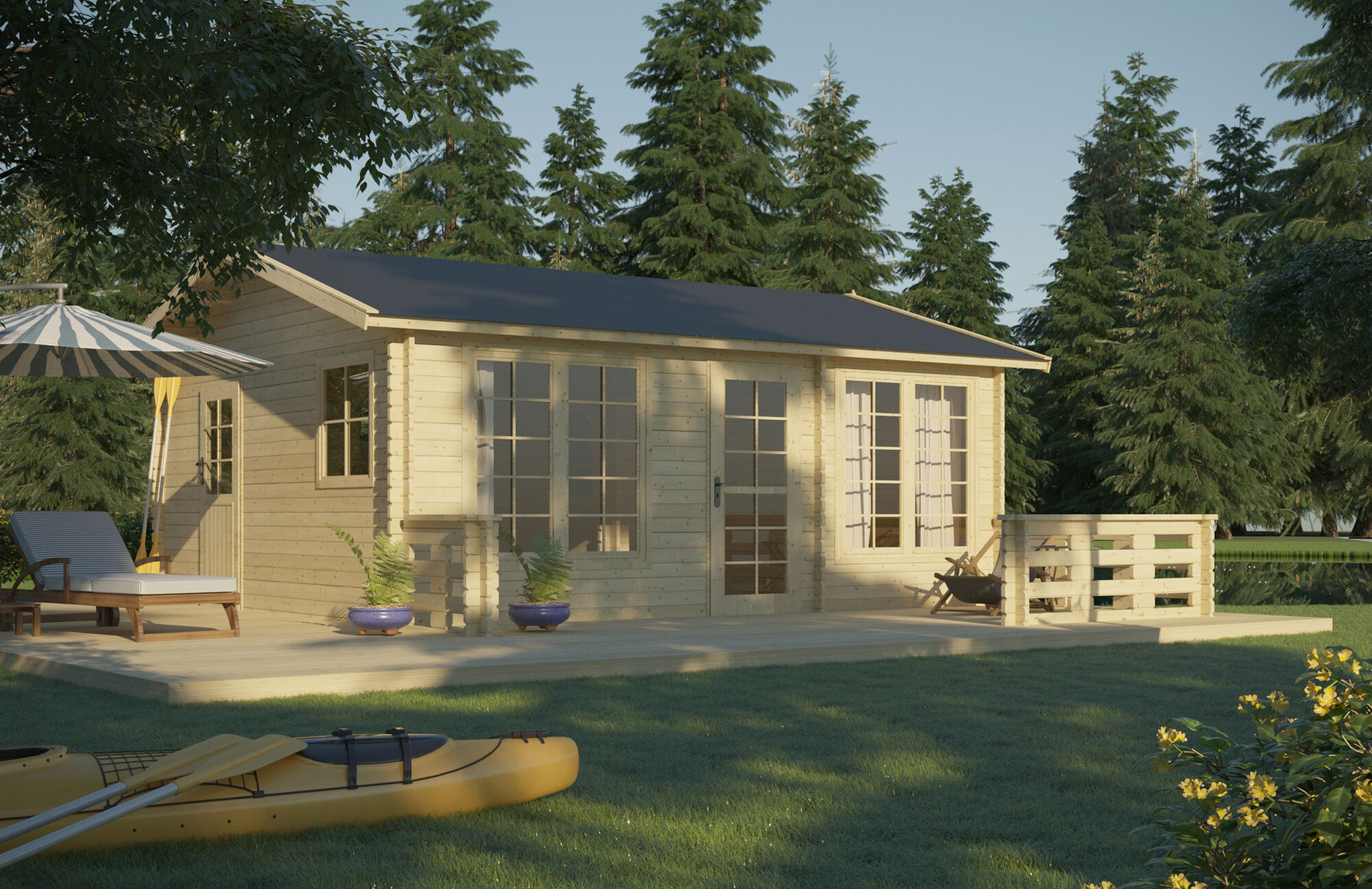 26% Rabatt ! Gartenhaus Modell Aida 40