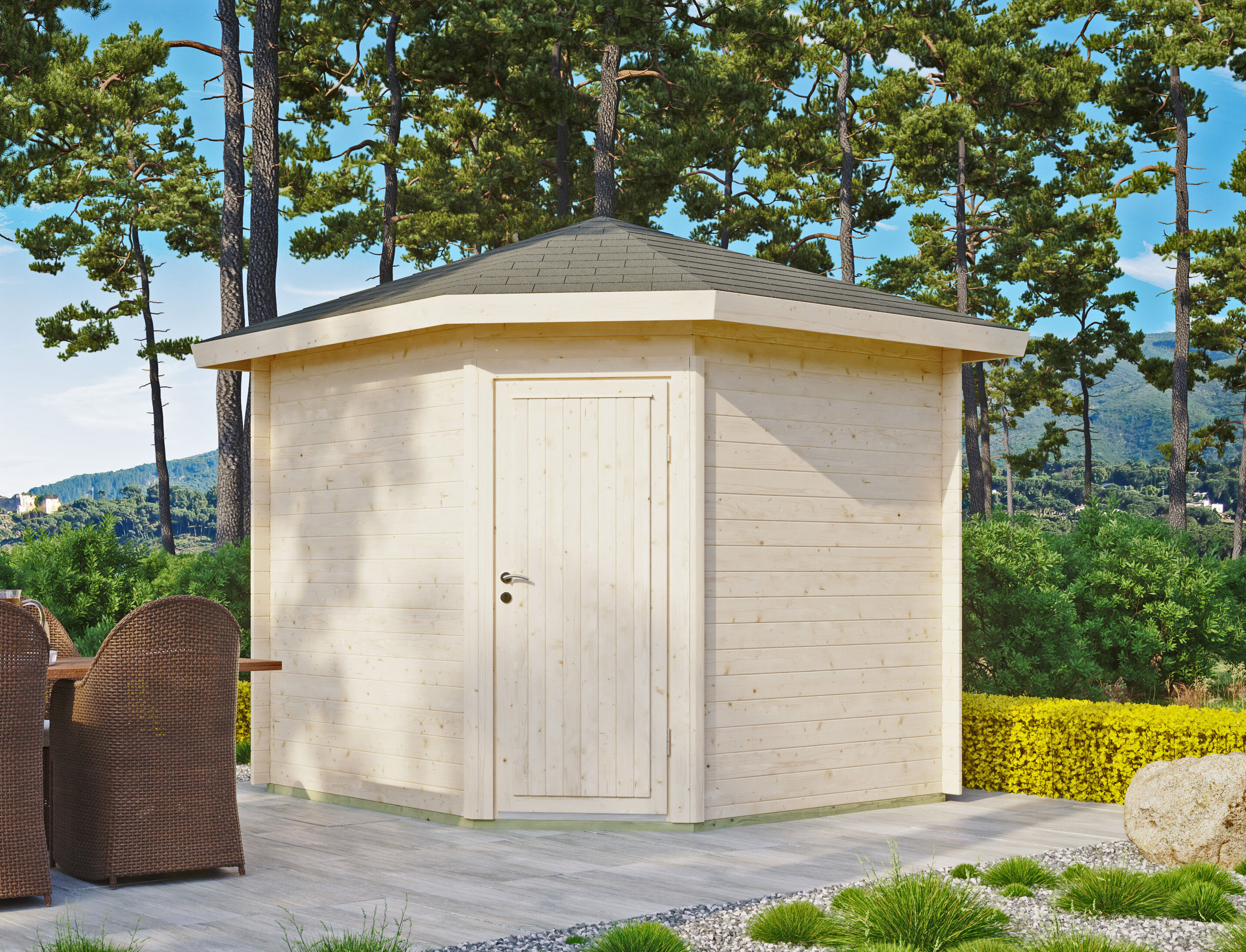 26% Rabatt ! Gartenhaus Modell Panta 28 A