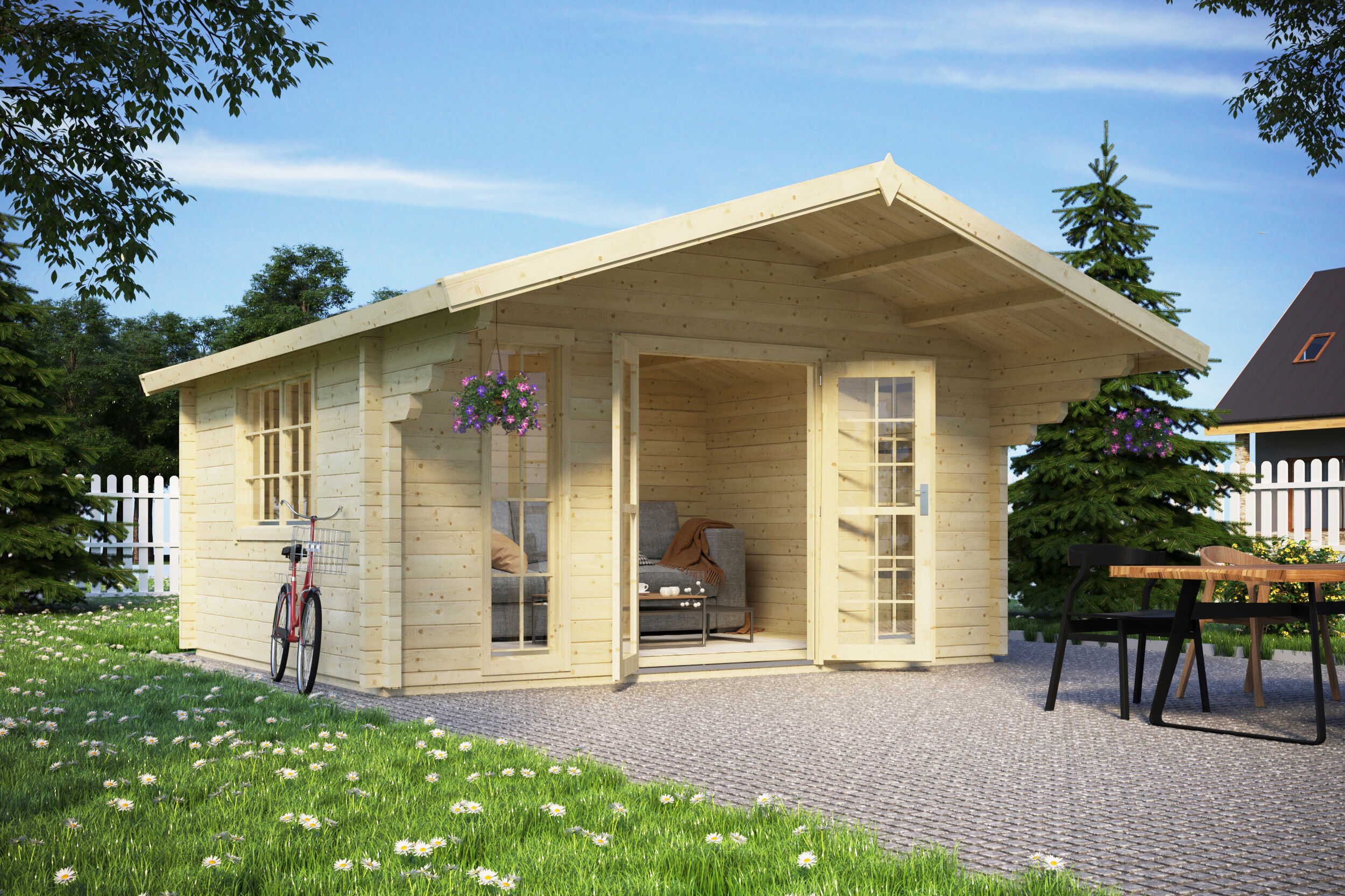 26% Rabatt ! Gartenhaus Modell Detroit 70