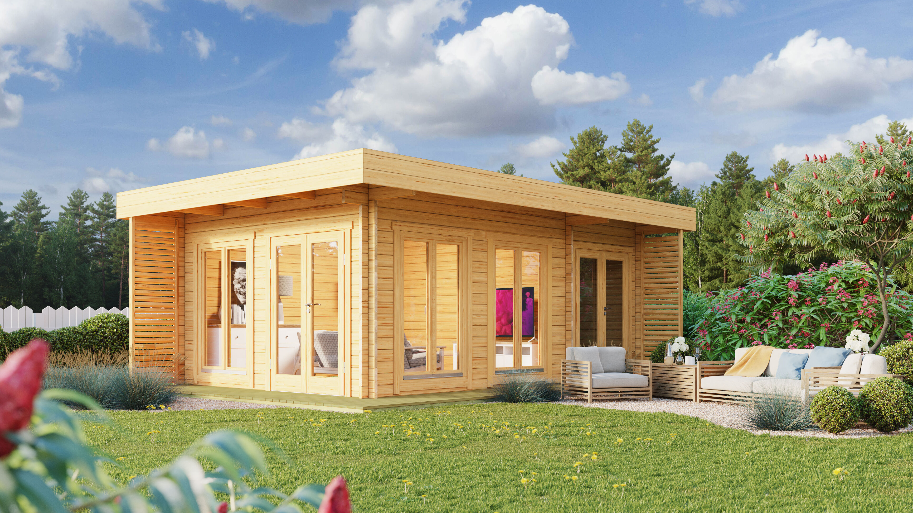 26% Rabatt ! Gartenlounge Modell Petra 44 F