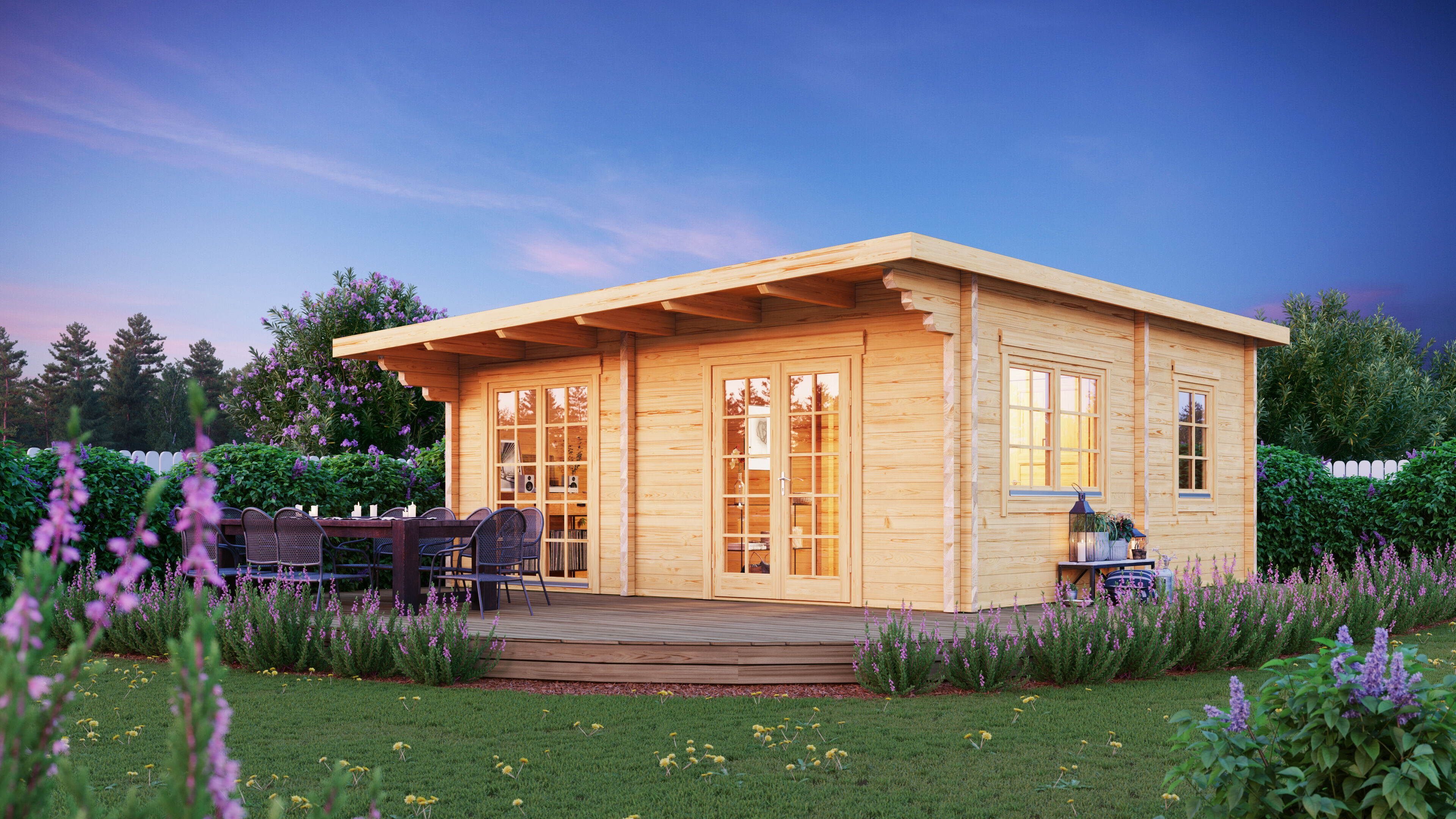 26% Rabatt ! Ferien- und Freizeithaus  Modell Hörnum 90 B 6x5m