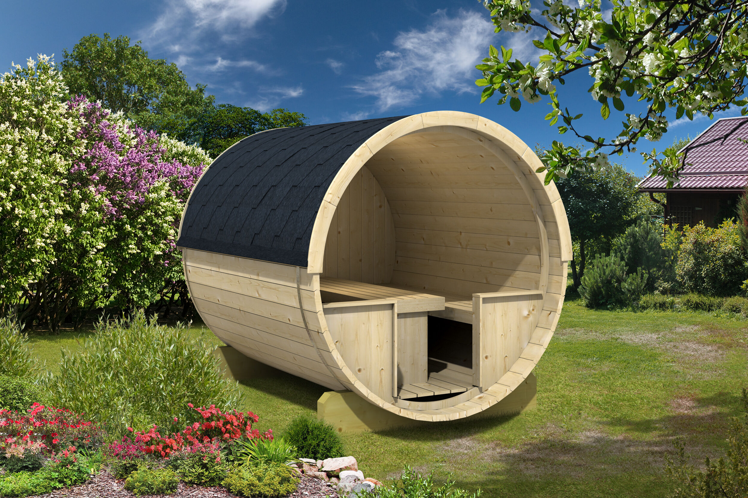 26% Rabatt ! Camping Fass Modell Dining