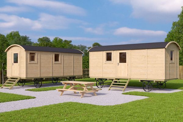 26% Rabatt ! Zirkus- und Schäferwagen Modell Knut 7x2m