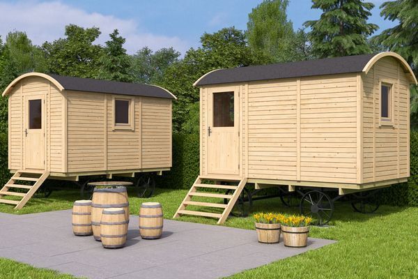 26% Rabatt ! Zirkus- und Schäferwagen Modell Hans