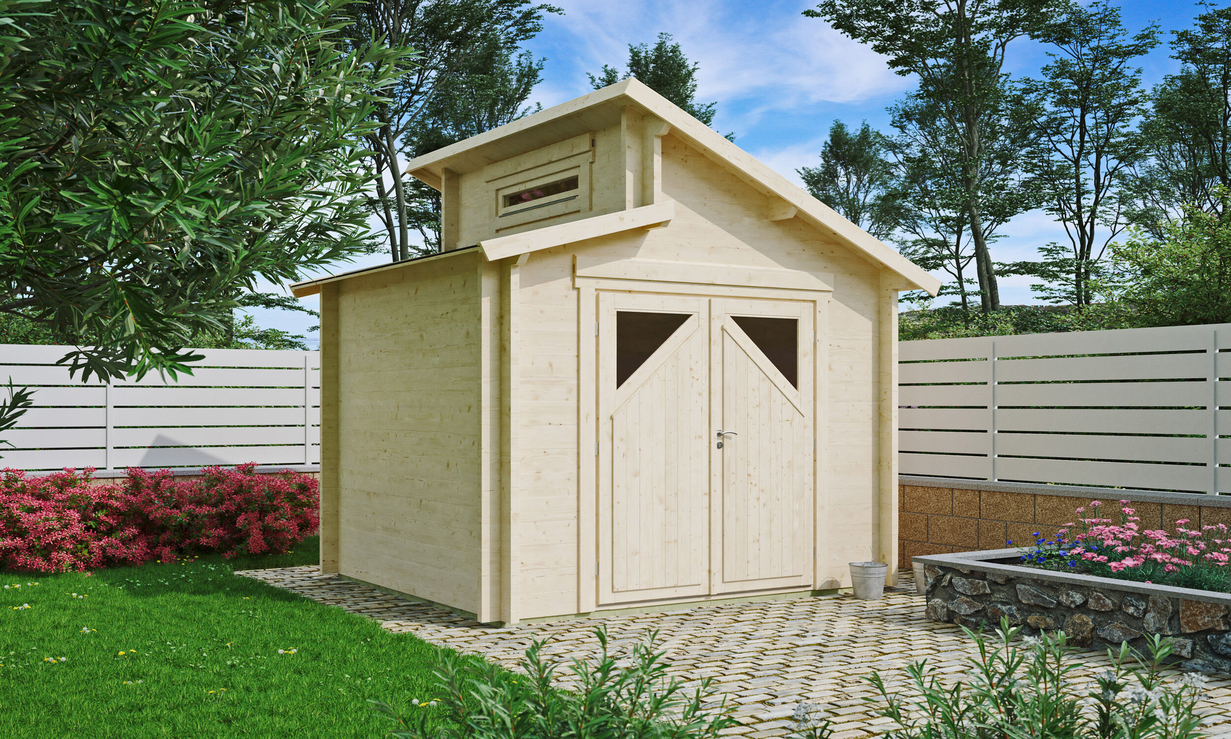 26% Rabatt ! Fjordholz Gartenhaus Modell Varianta 44 A