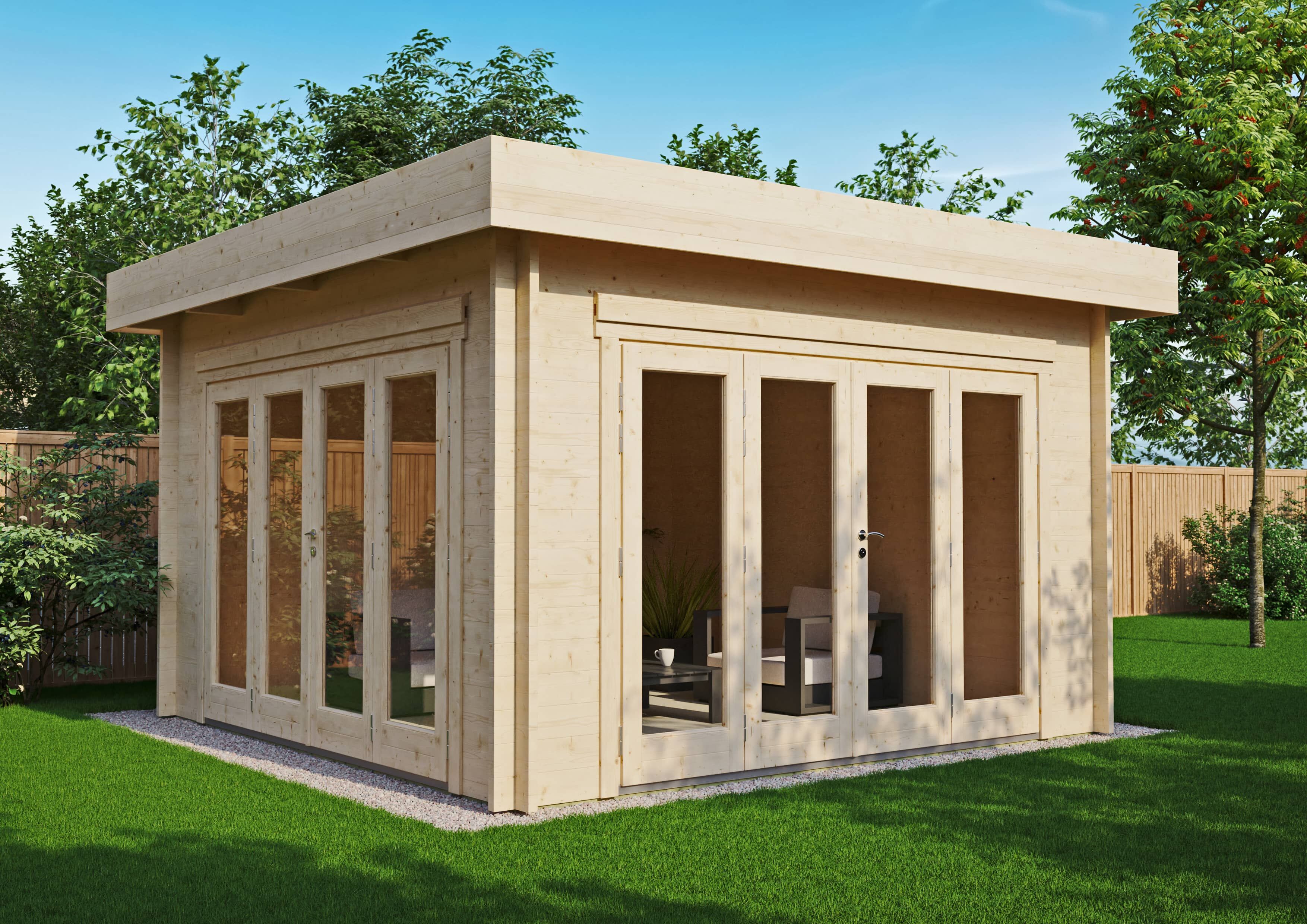 26% Rabatt ! Fjordholz Gartenlounge Modell Sandra 44 A