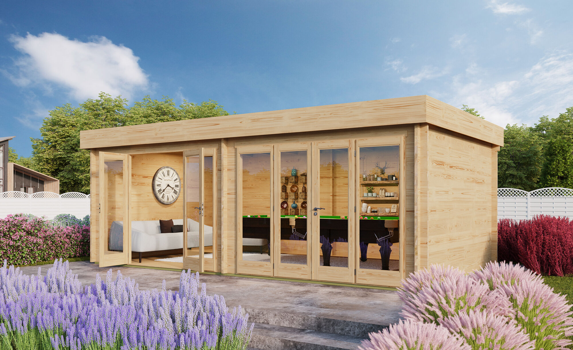 26% Rabatt ! Fjordholz Gartenhaus Modell Kevin 70