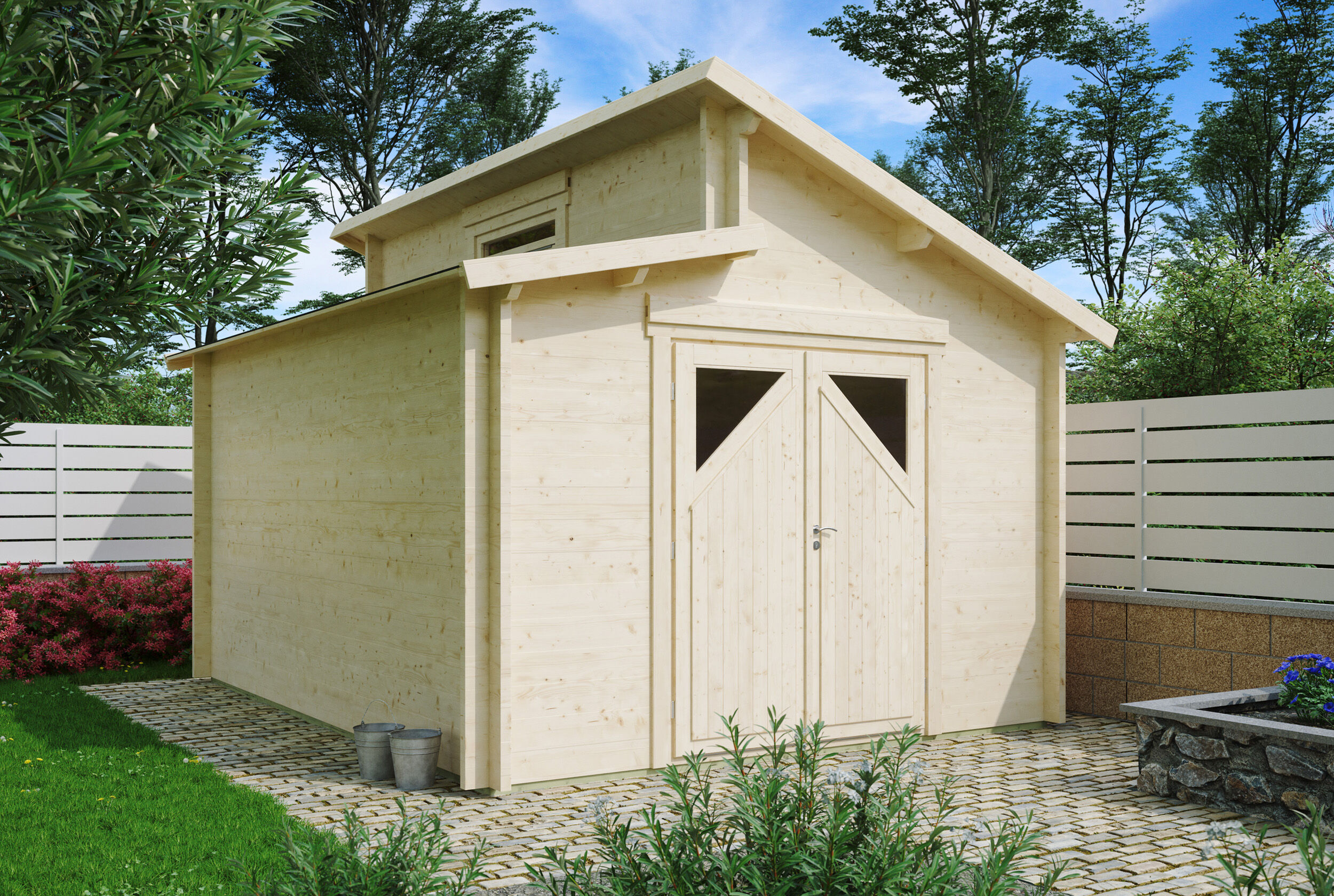 26% Rabatt ! Fjordholz Gartenhaus Modell Varianta 44 E