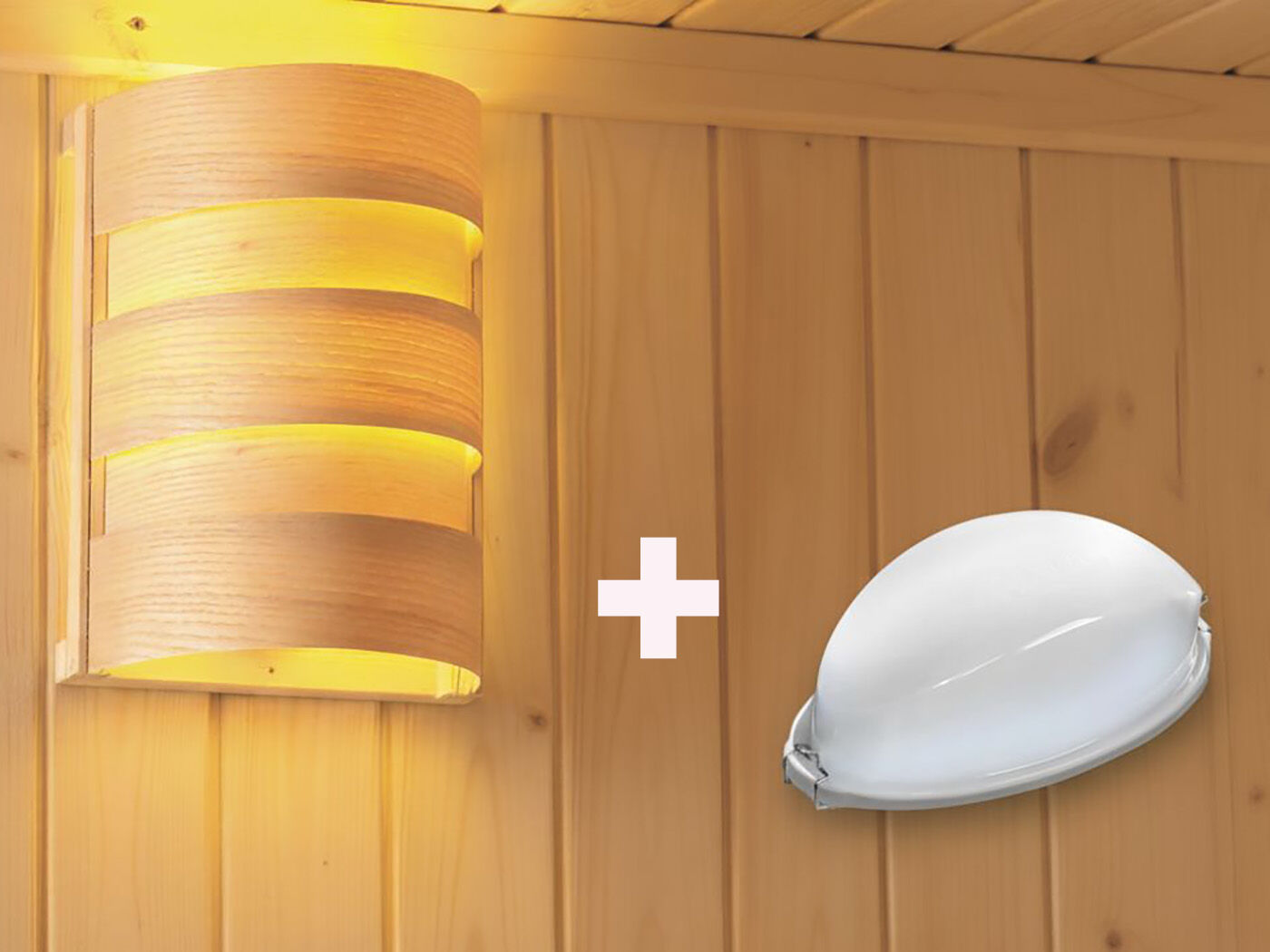 38% Rabatt ! Fjordholz Saunaleuchte Modell Valo Sparset