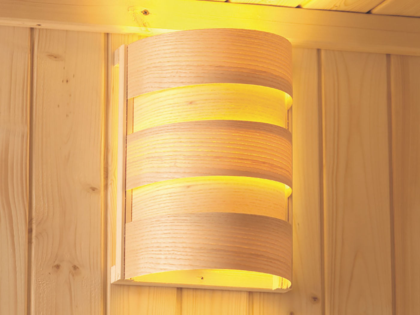 Fjordholz Sauna Lampenschirm Modell Valo