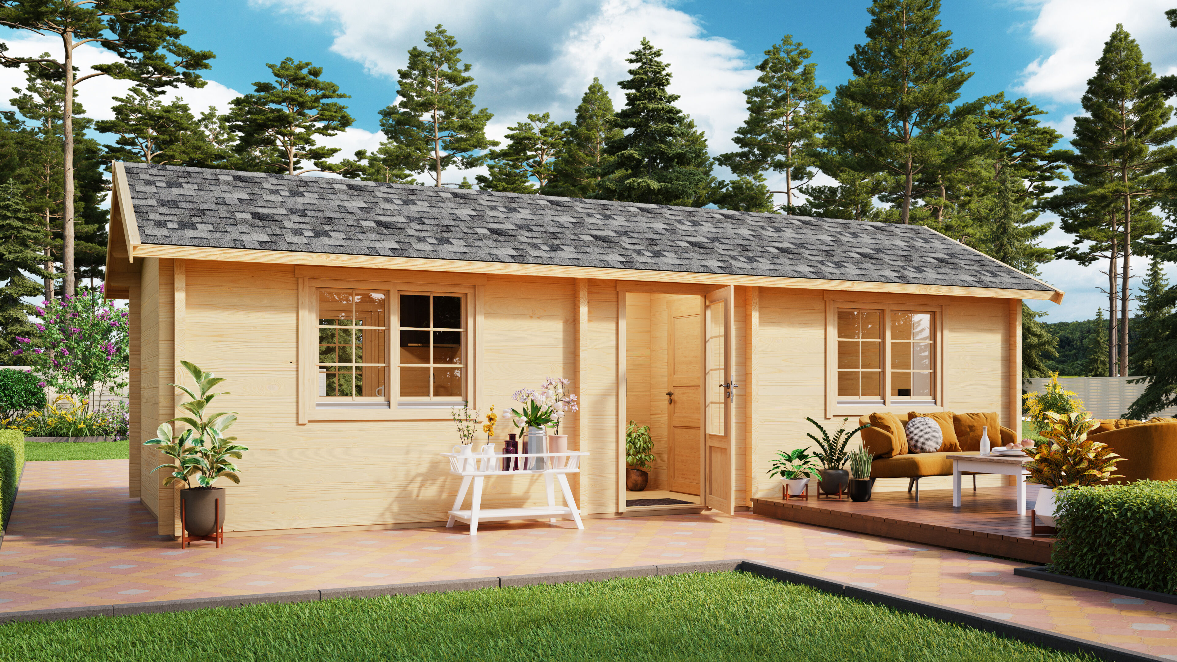 26% Rabatt ! Fjordholz Ferien- und Freizeithaus  Modell Niska