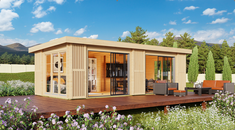 26% Rabatt ! Fjordholz Gartenhaus Ambience 44