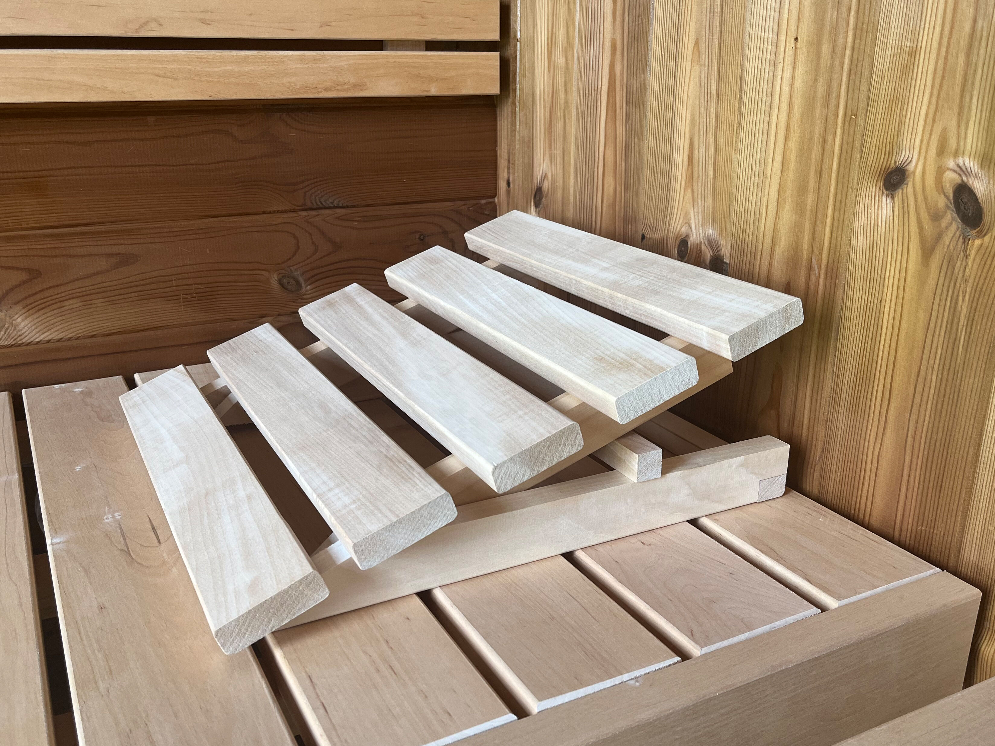 22% Rabatt ! Fjordholz Sauna Kopfstütze höhenverstellbar Premiu