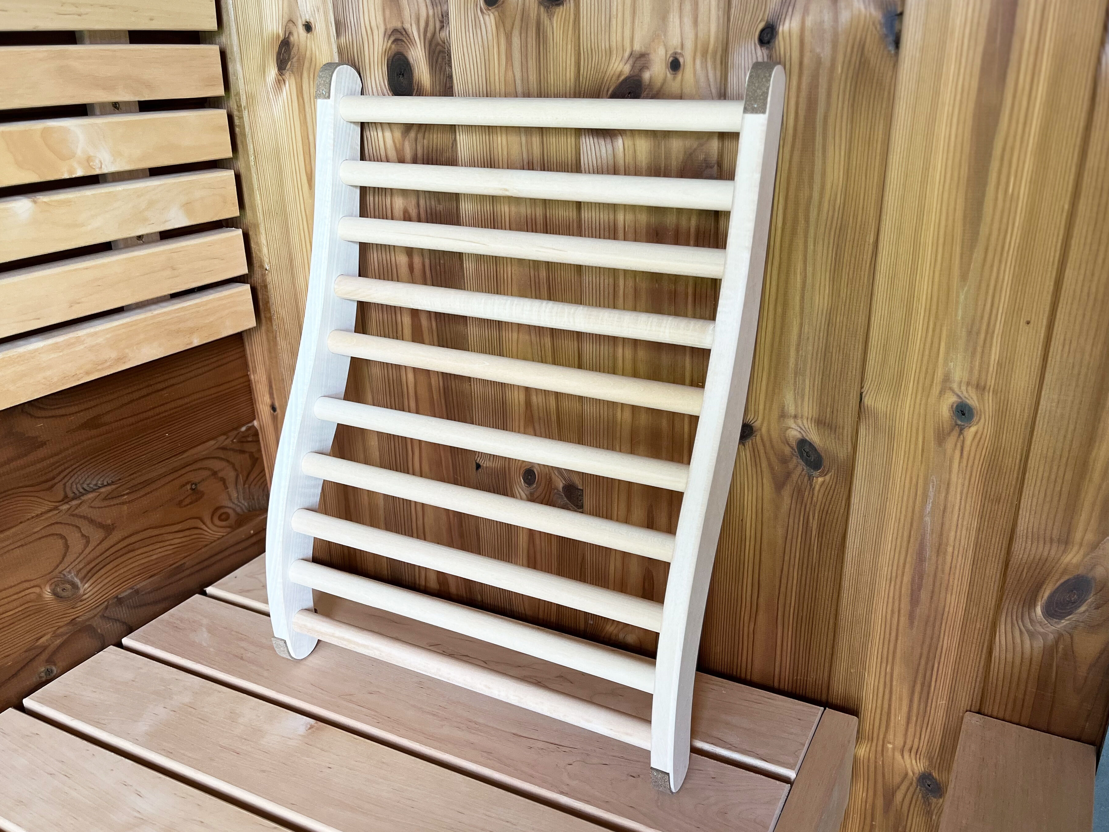 34% Rabatt ! Fjordholz ergonomische Sauna Rückenlehne Premium