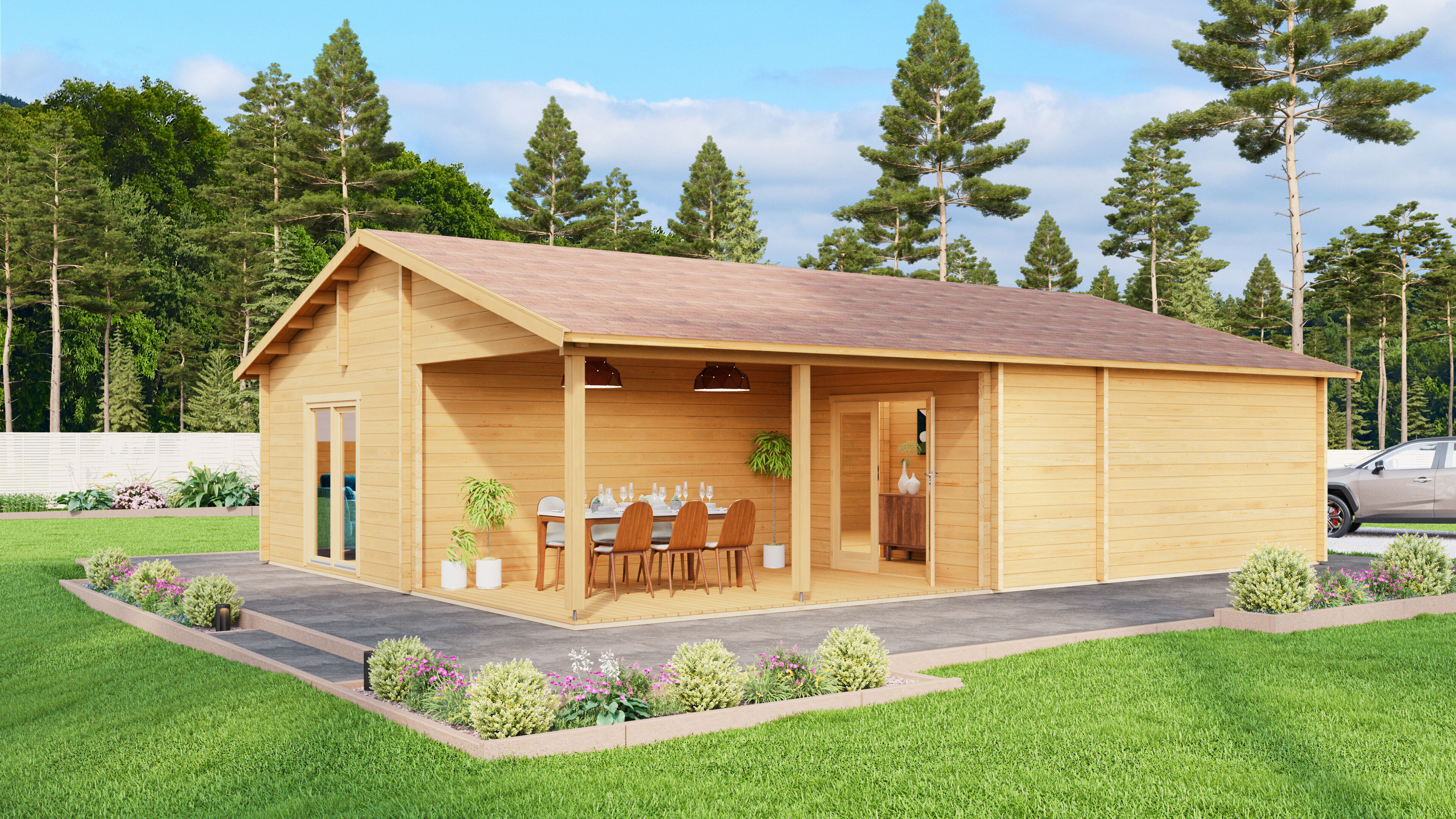 26% Rabatt ! Fjordholz Ferien- und Freizeithaus  Modell Bendy