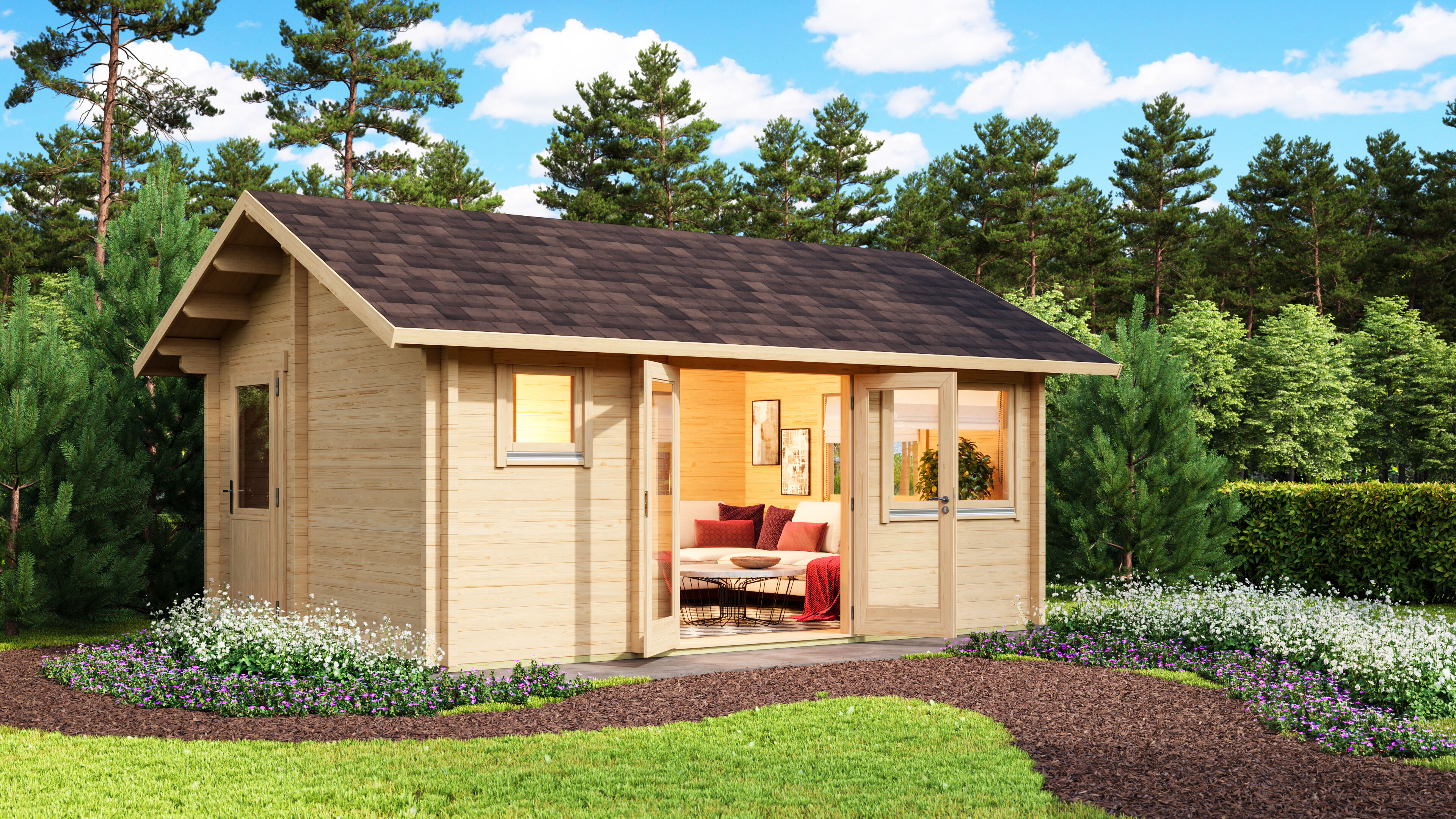 26% Rabatt ! Fjordholz Freizeithaus Herning 44