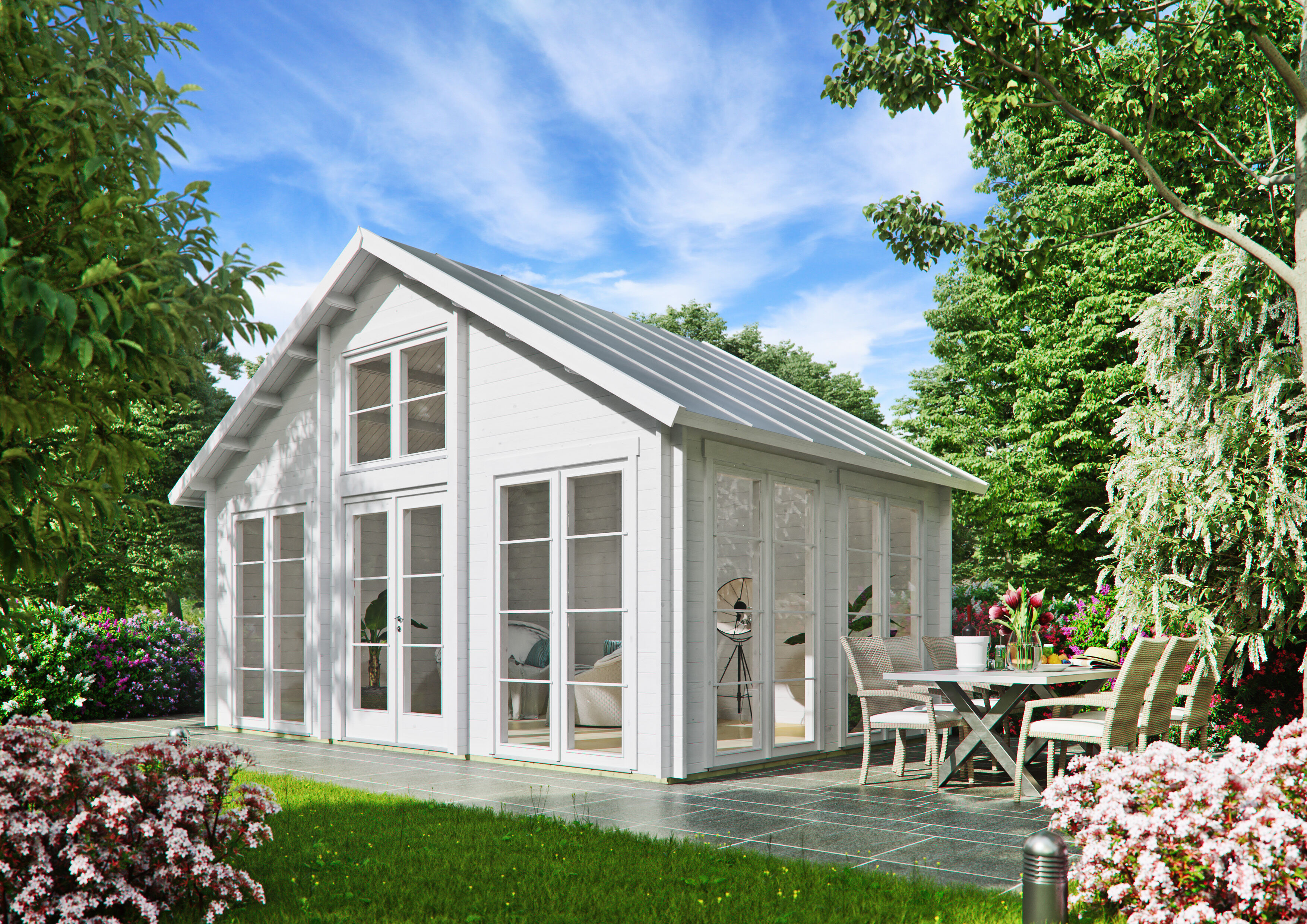 26% Rabatt ! Fjordholz Gartenhaus Modell Bern 44