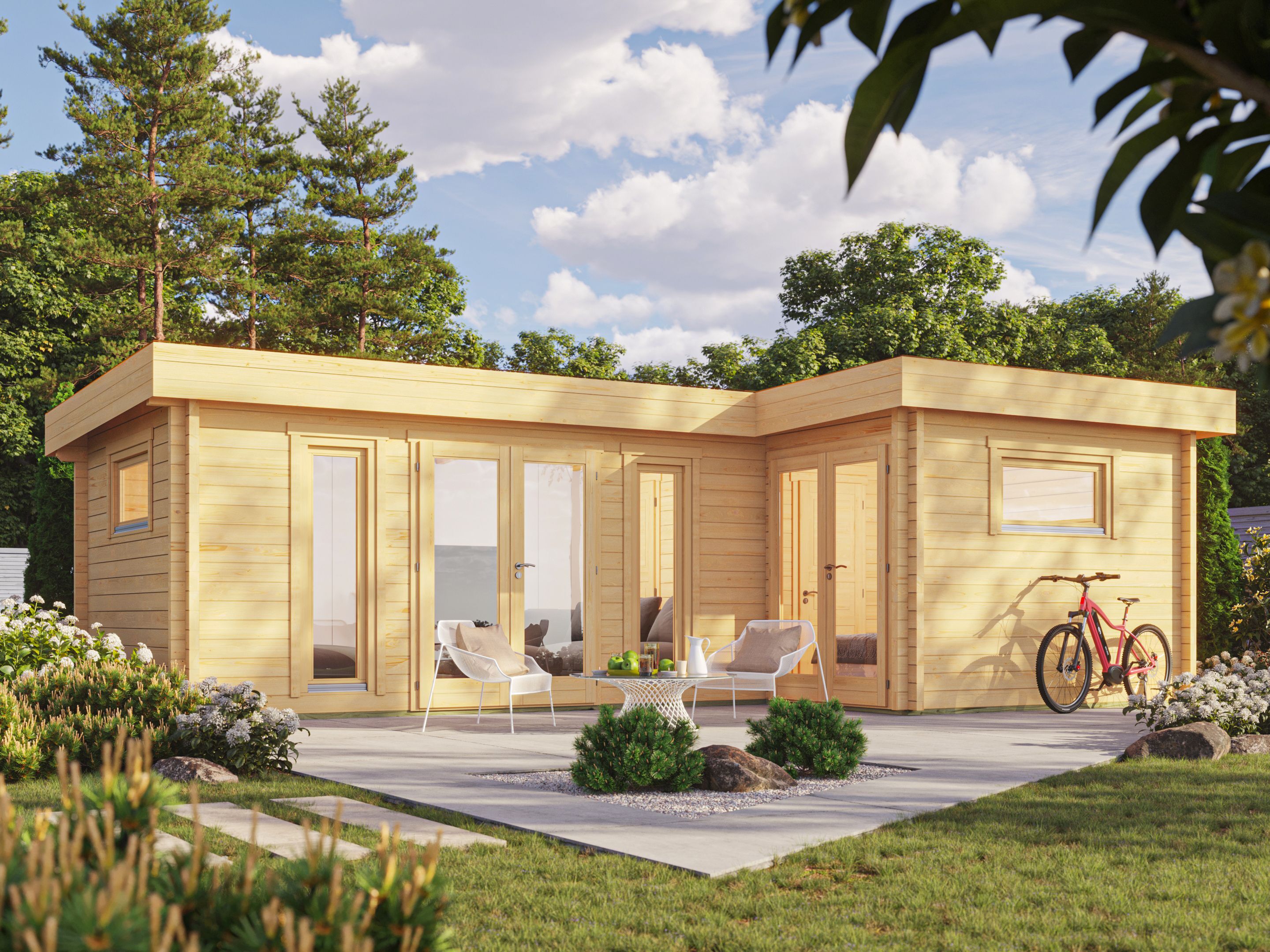 26% Rabatt ! Ferien- und Freizeithaus  Modell Valentina 70 A